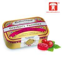 Grethers's Pastillen rote Johannisbeere zuckerfrei (Redcurrant)