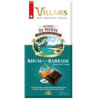 Villars Zartbitter Schokolade gefüllt mit Barbados Rum