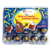 Villars Choco-Köpfli Minis (Schokokuss mit Milchschokolade)